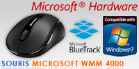 Test de la souris Microsoft Wireless Mobile Mouse 4000