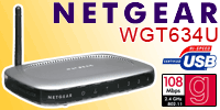 Test du routeur Wifi Netgear WGT634U