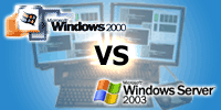 Windows 2000 Advanced Server VS Windows Server 2003