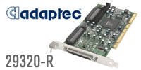 Test de la carte SCSI Adaptec 29320-R