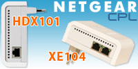 Test des adaptateurs CPL Netgear HDX101 et XE104
