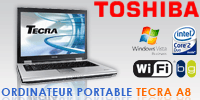 Test du PC portable Toshiba Tecra A8